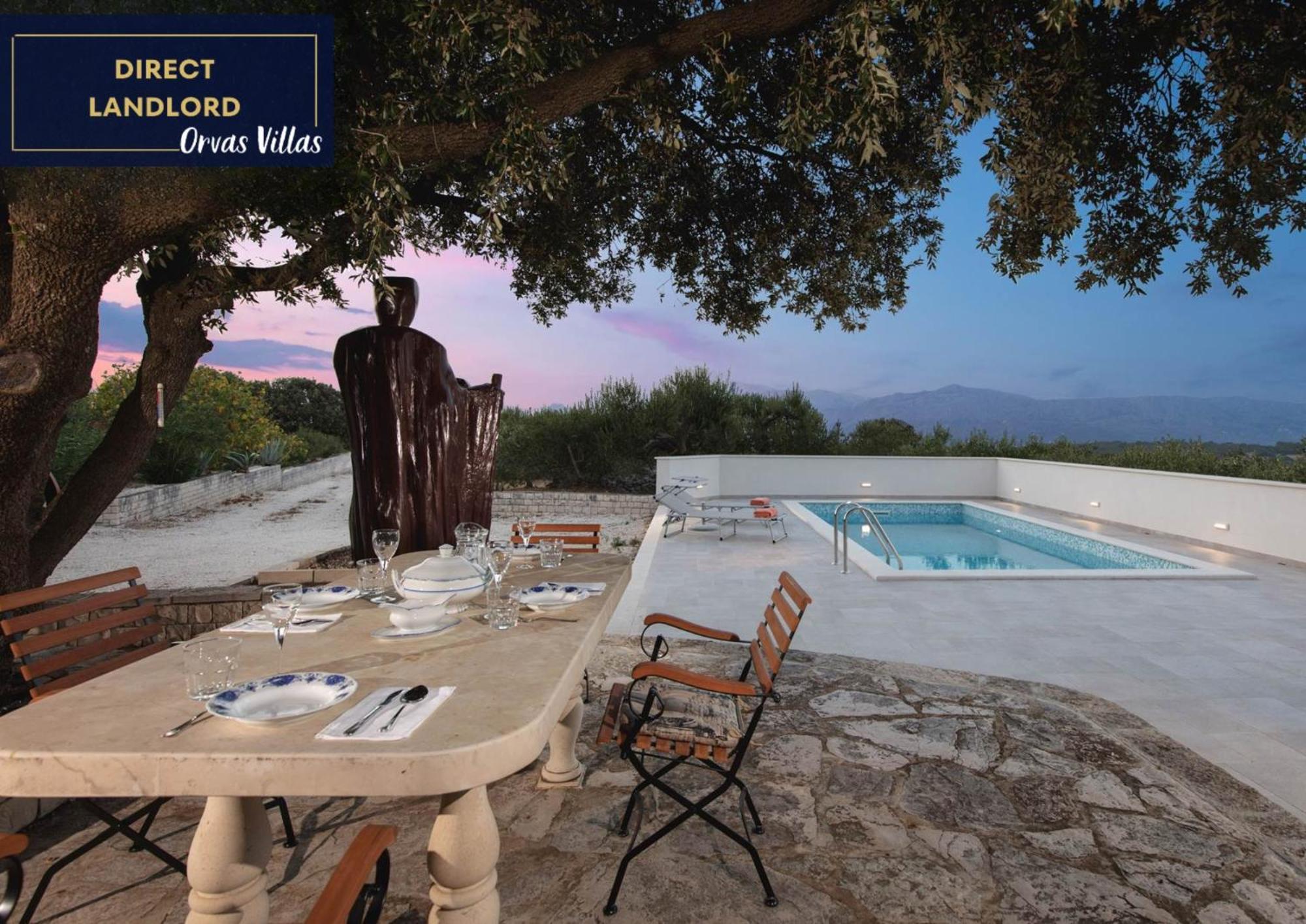 Villa Dubrava Tranquil Retreat Nestled In An Olive Grove For Serene Escapes ปูชิสชา ภายนอก รูปภาพ